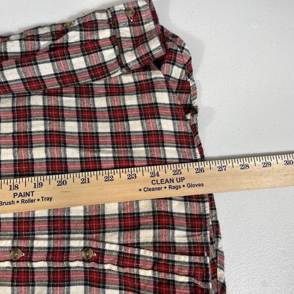 Marine Layer Button Up Shirt Womens Size Small‎ Plaid Cotton Casual Fall - Picture 6 of 8